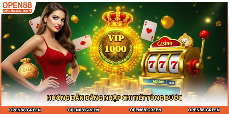 Hướng dẫn đăng nhập chi tiết từng bước